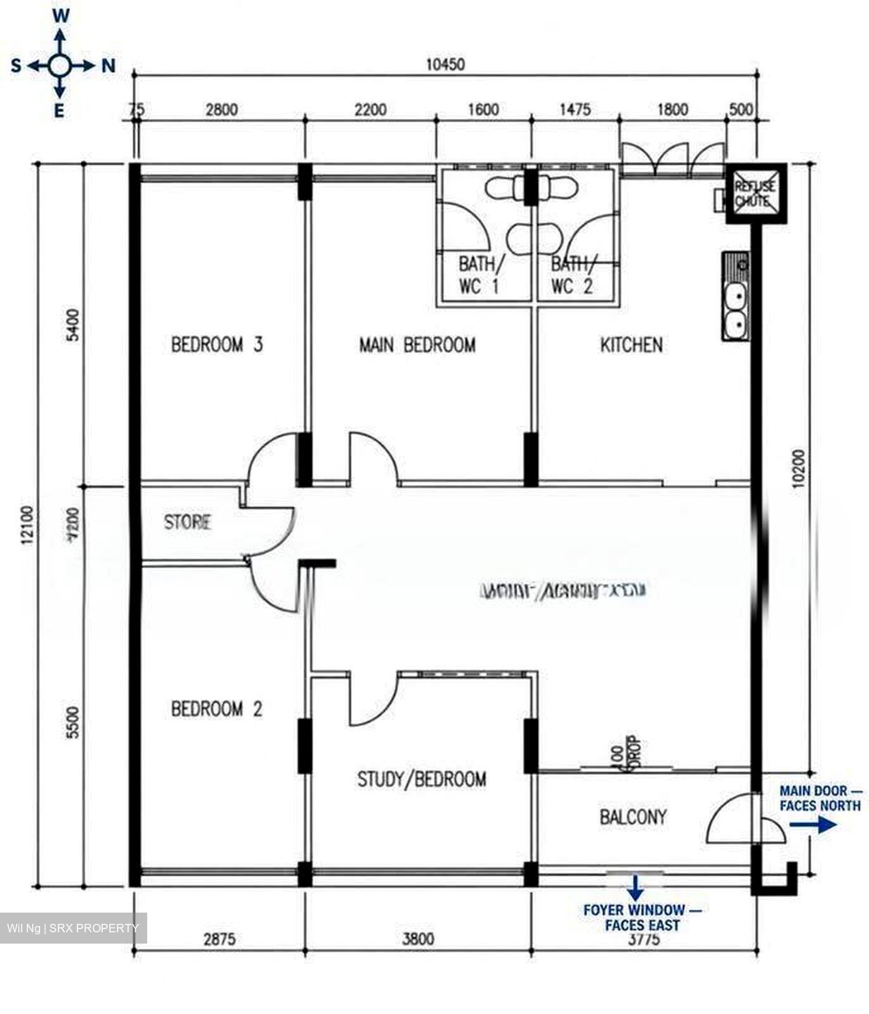 Blk 366 Yishun Glory (Yishun), HDB 5 Rooms #624191851